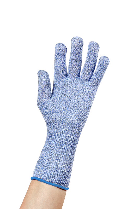Schnittschutzhandschuh niroflex / Größe 9 - L - blau