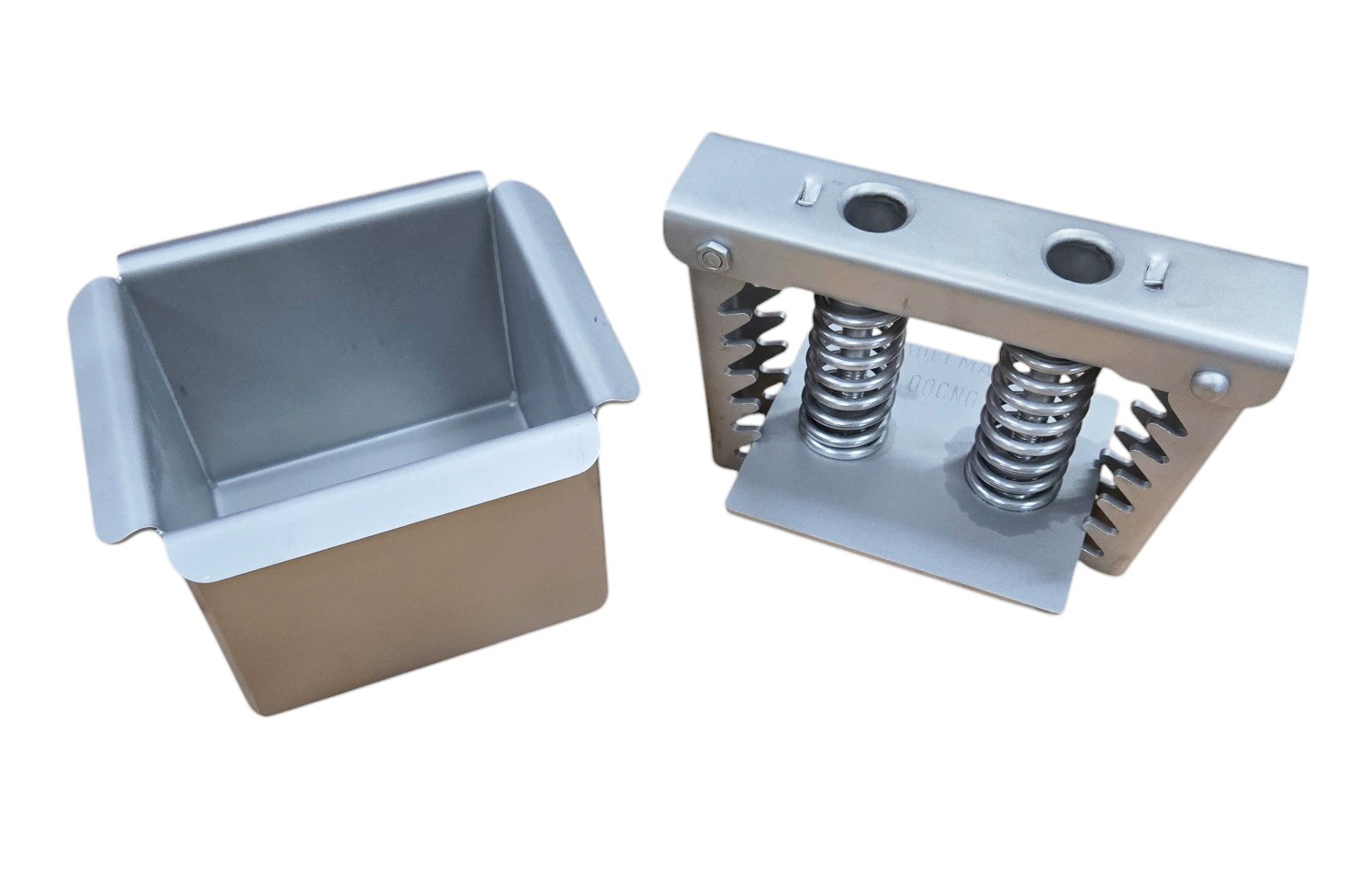 Schinkenform - Rechteckform Edelstahl Kapazität: ca. 1 kg