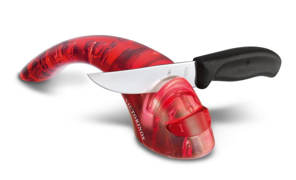 Victorinox Messerschärfer mit Keramikrollen, rot