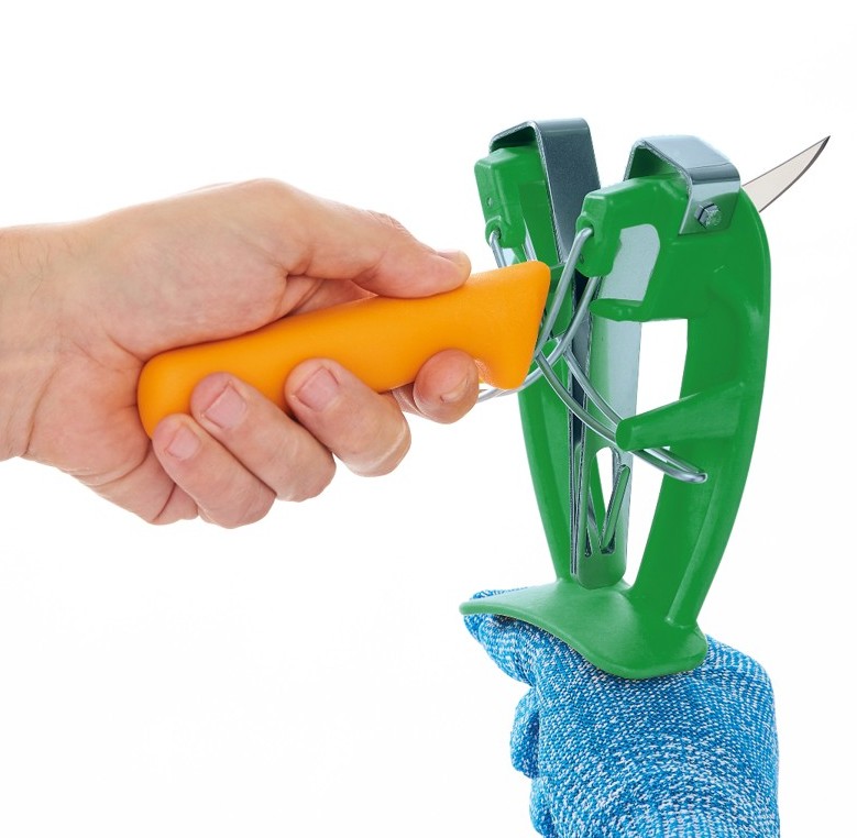 Messerschärfer Sharp Easy Stahl, grün