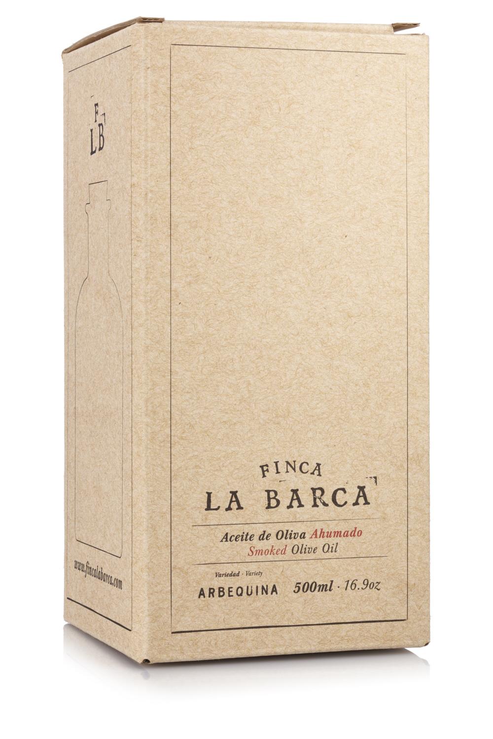 Geräuchertes Olivenöl  "Finca La Barca" 500 ml Flasche