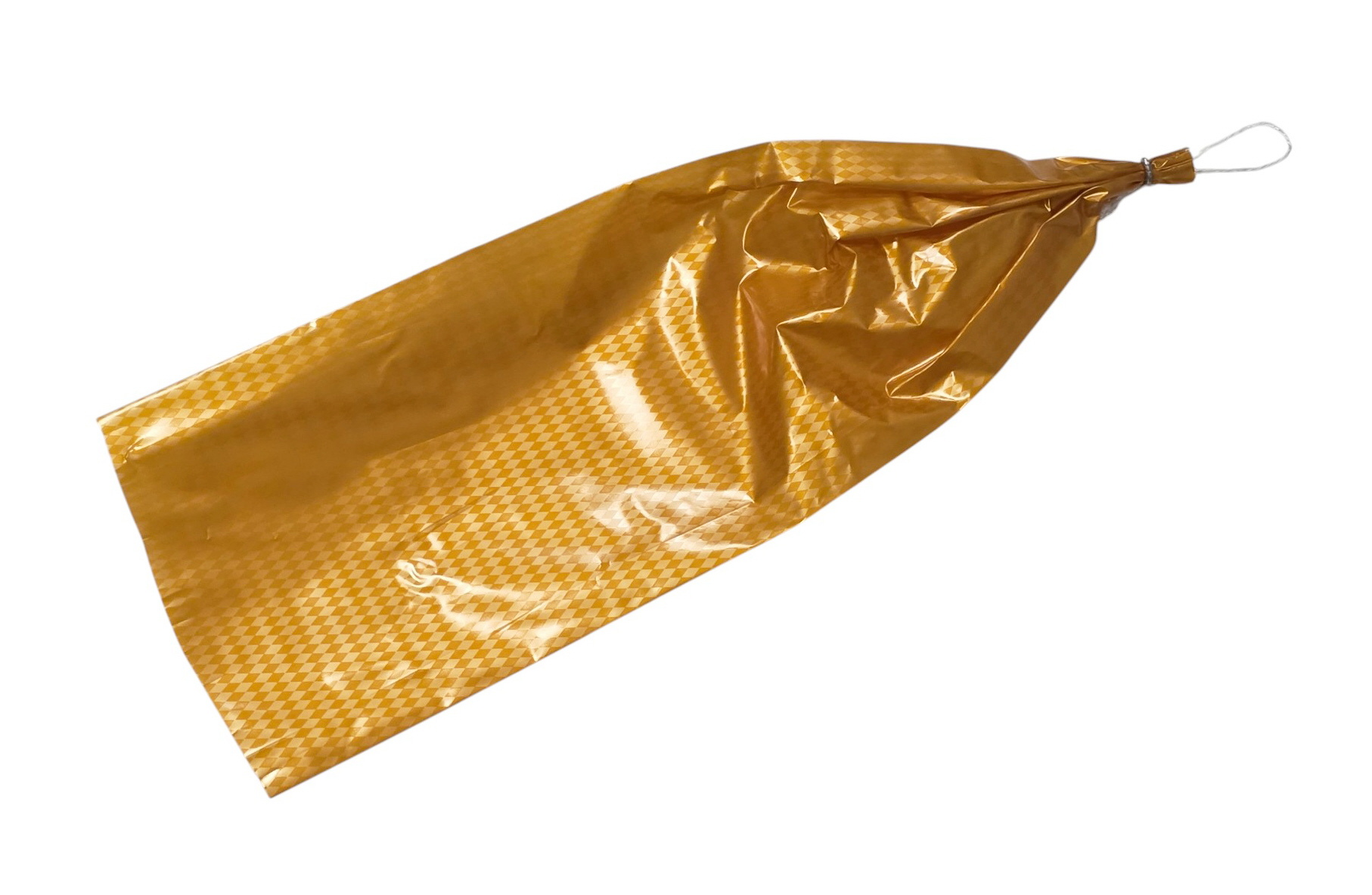 5 Stück Pastetendarm gold/gelb Kaliber 120/50