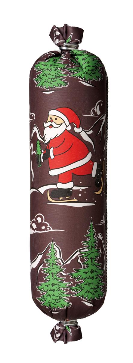 5 Stück Weihnachtsmann mit Schlittschuhen"Textildarm für Koch- und Brühwurst" Betex K