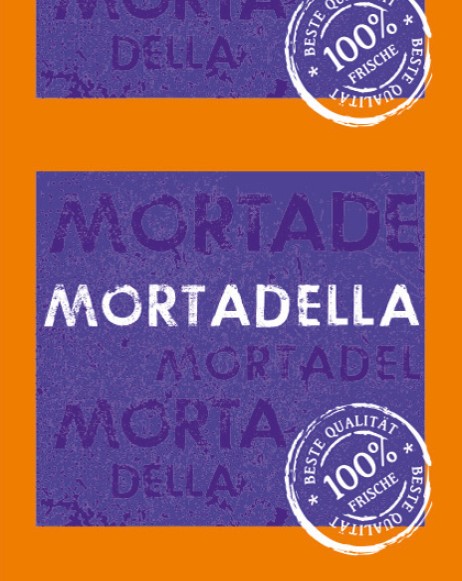 25 Stück "Mortadella" Designklasse Kaliber 58/21