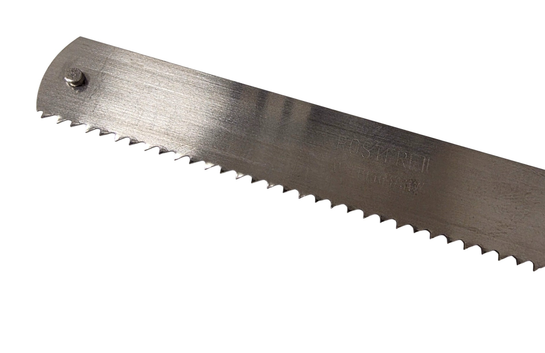 Sägeblatt mit Stiften für Fleischersäge "Wechselfix" - 400 mm Blattbreite 18 mm