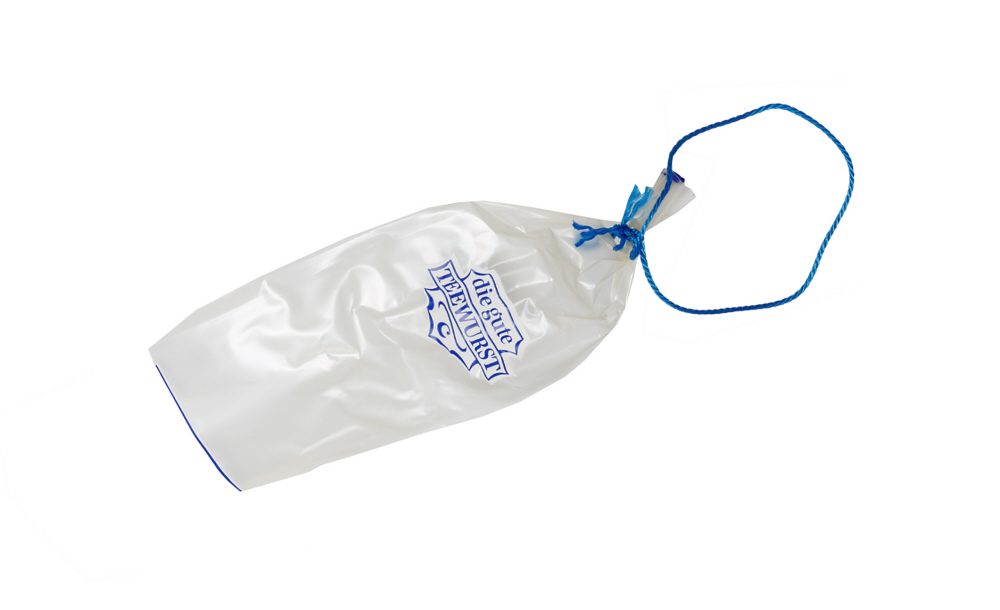 10 Stück Kunstdarm "Teewurst" Nalo Schmaldarm Kaliber 45/20