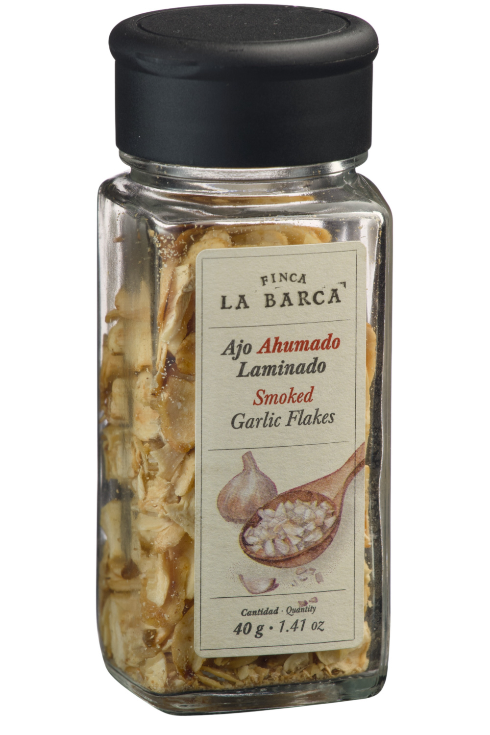 40 g geräuchertes Knoblauchscheiben