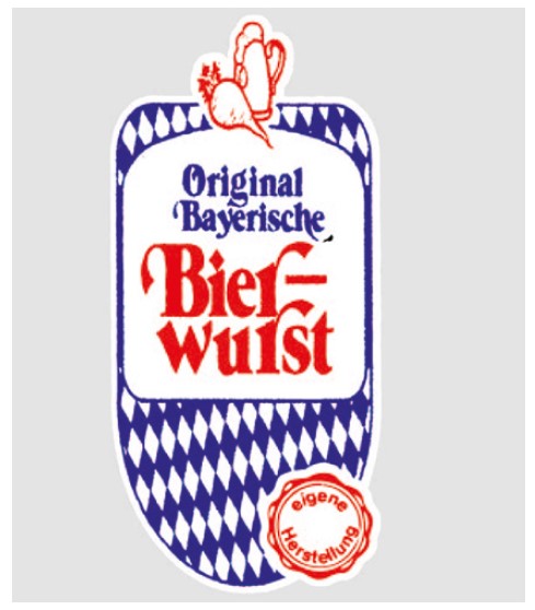 25 Stück Nalo Cellulose Kunstdarm "Bierwurst original Bayrische" 55/20 - räucherbar