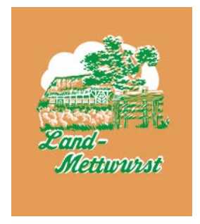 10 Stück "Land - Mettwurst" Kaliber 60/25 Kunstdarm Nalo Faser