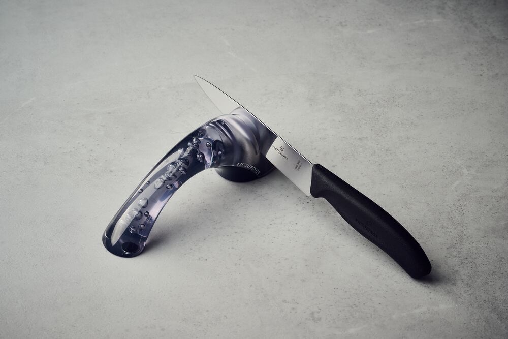 Victorinox Messerschärfer mit Keramikrollen, schwarz