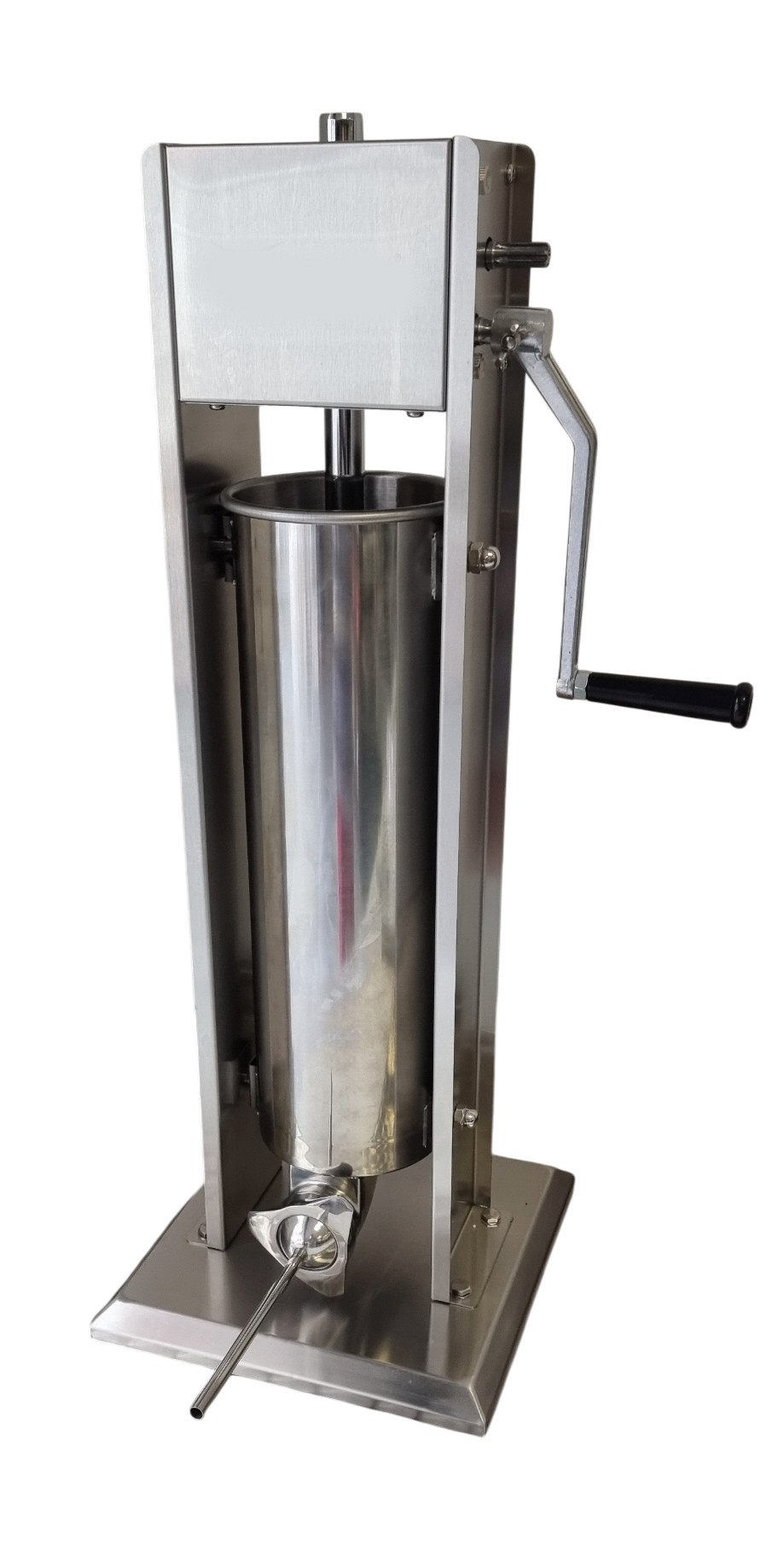 Wurstfüller 7 Liter aus Edelstahl - inkl. 4 Wurstfülltüllen