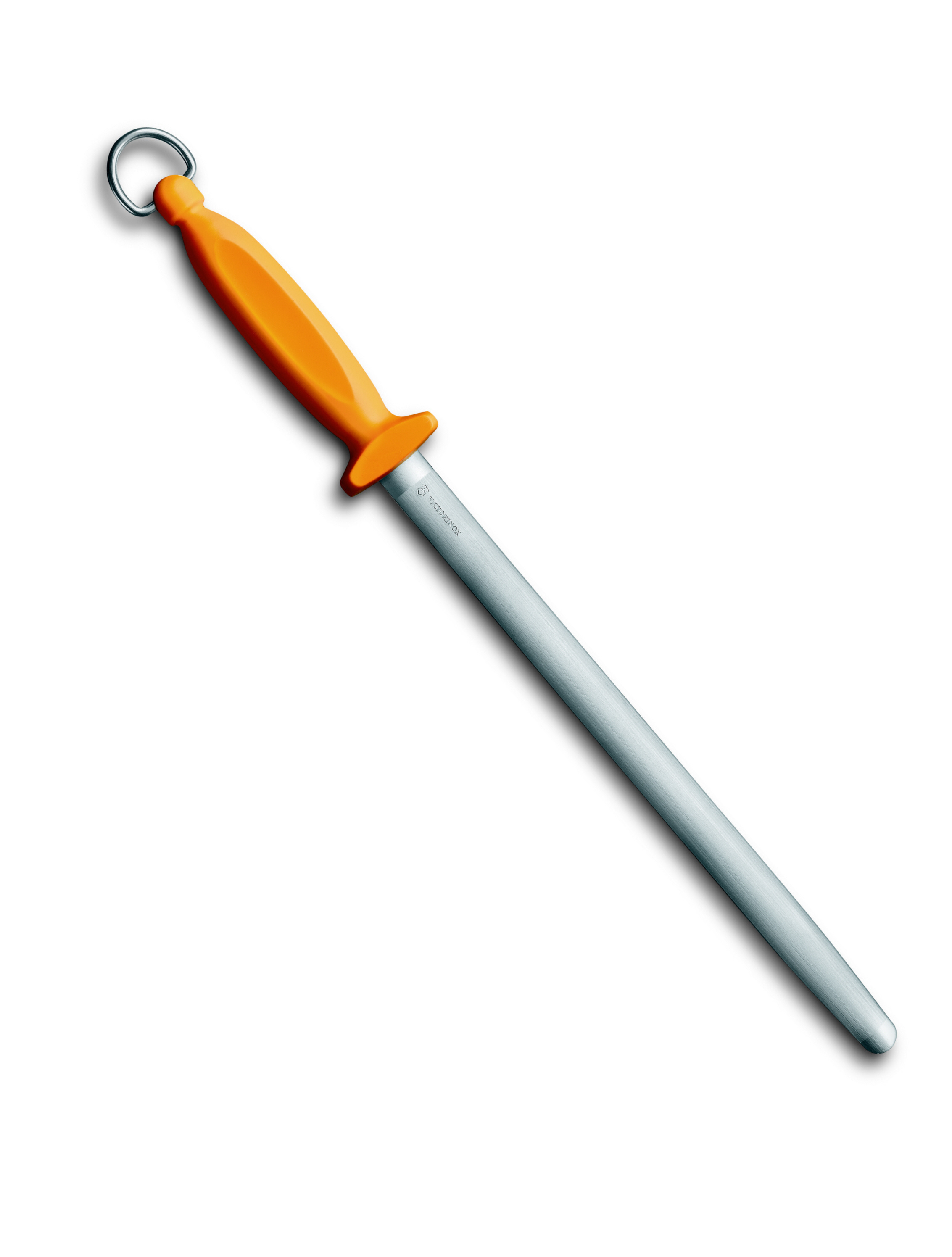 Swibo, Metzgerstahl, 30cm, Feinzug, oval, orange