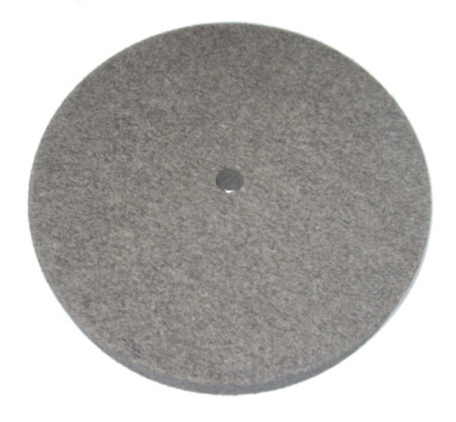 Filz- und Polierscheibe 200 x 25 x 16 mm - gerade