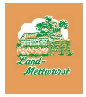 25 Stück "Land - Mettwurst" Kaliber 60/25 Kunstdarm Nalo Faser
