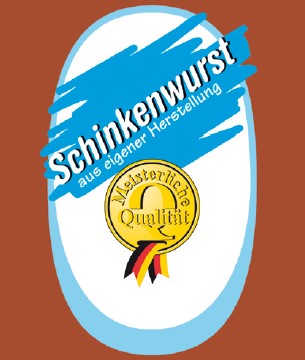 25 Stück Kunstdarm Nalo Top Frische Serie "Schinkenwurst" Kaliber 55/21