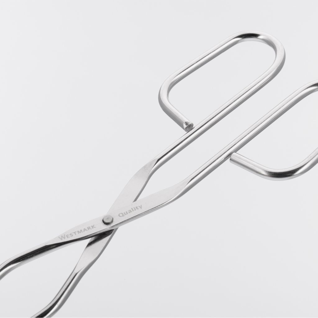 Grillzange, 24 cm lang aus Edelstahl