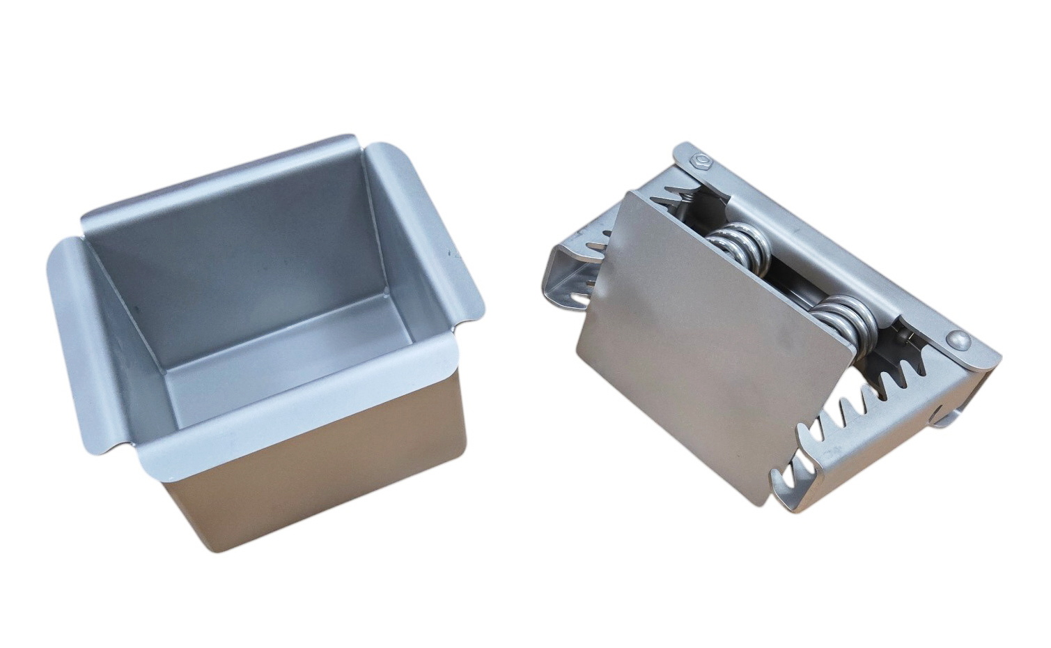 Schinkenform - Rechteckform Edelstahl Kapazität: ca. 1 kg