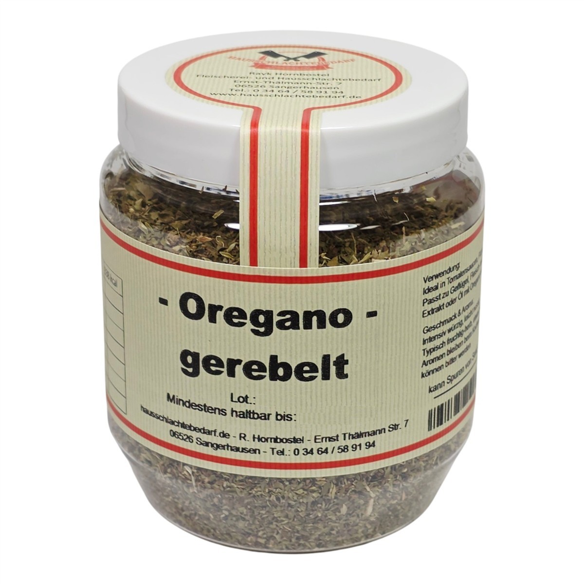 Oregano gerebelt 50 g