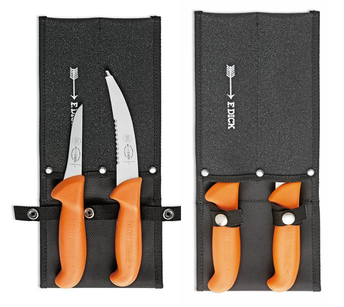 Jagd-Messer-Set 2-tlg. ErgoGrip in Messerscheide von F. Dick Indoor (8.2556.306)