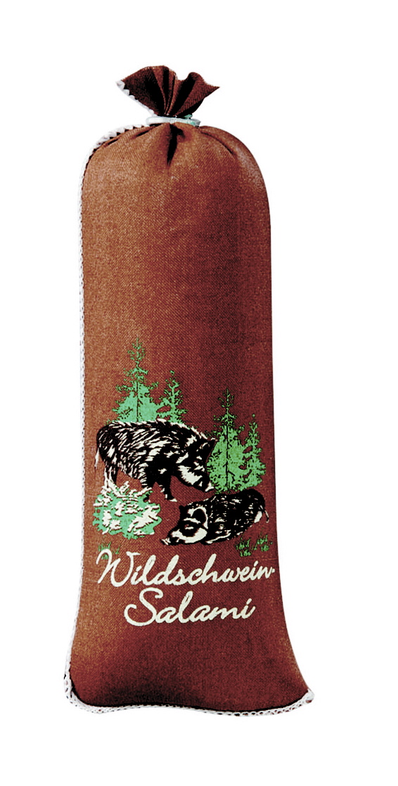 10 Stück Textildarm"Wildschweinsalami" Kaliber 55/21