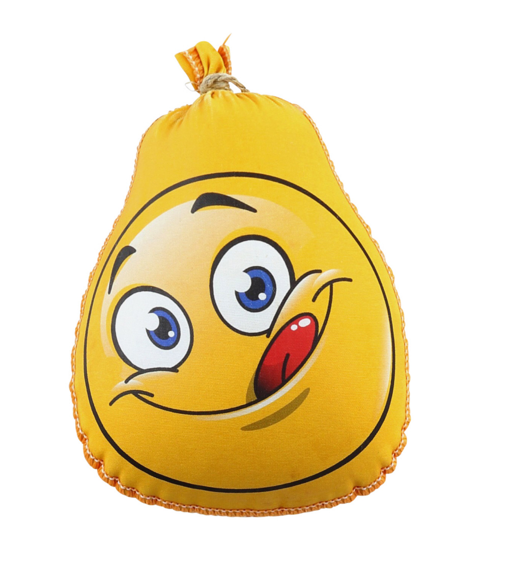 5 Stück Textildarm Lachendes Gesicht (Smily) - Betex RS gelb für Rohwurst