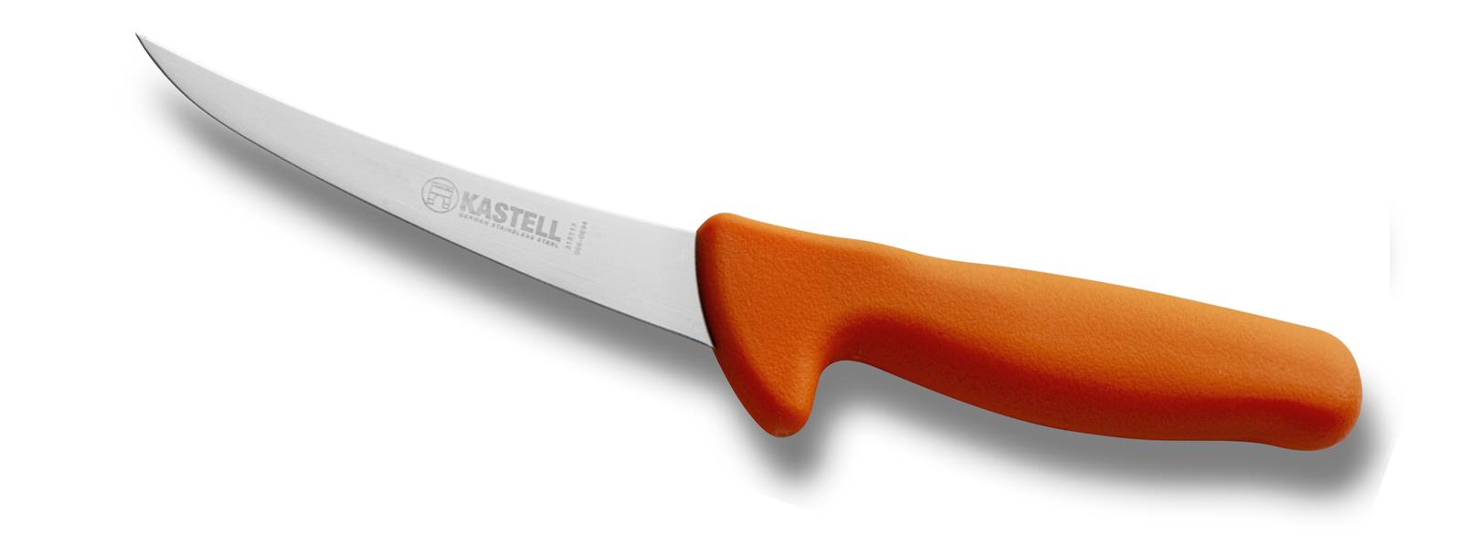 Ausbeinmesser 15 cm, semi-flexibel mit anti-Rutsch Griffoberfläche