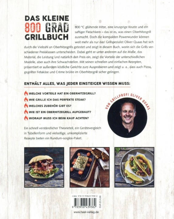 Das kleine 800 Grad Grillbuch