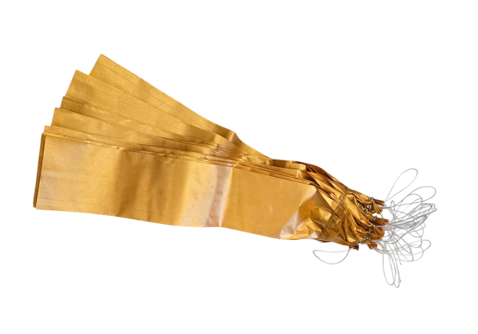 25 Stück Faserdarm für Rohwurst "gold" Kaliber 55/50