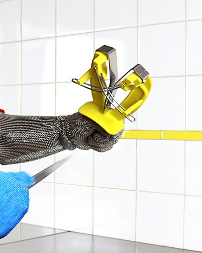 Messerschärfer Sharp Easy Stahl, gelb