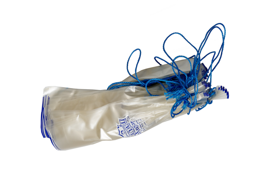 10 Stück Kunstdarm "Teewurst" Nalo Schmaldarm Kaliber 45/20