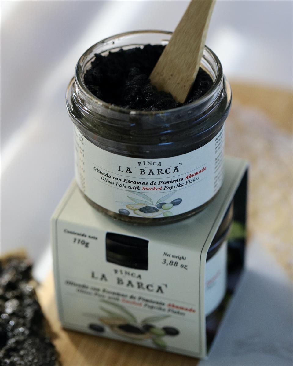 Olivenpaste mit geräucherten Paprikaflocken 110g