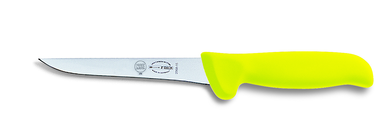 Dick Mastergrip Ausbeinmesser 13 cm gelb / gerade (8.2868.13 - 54)