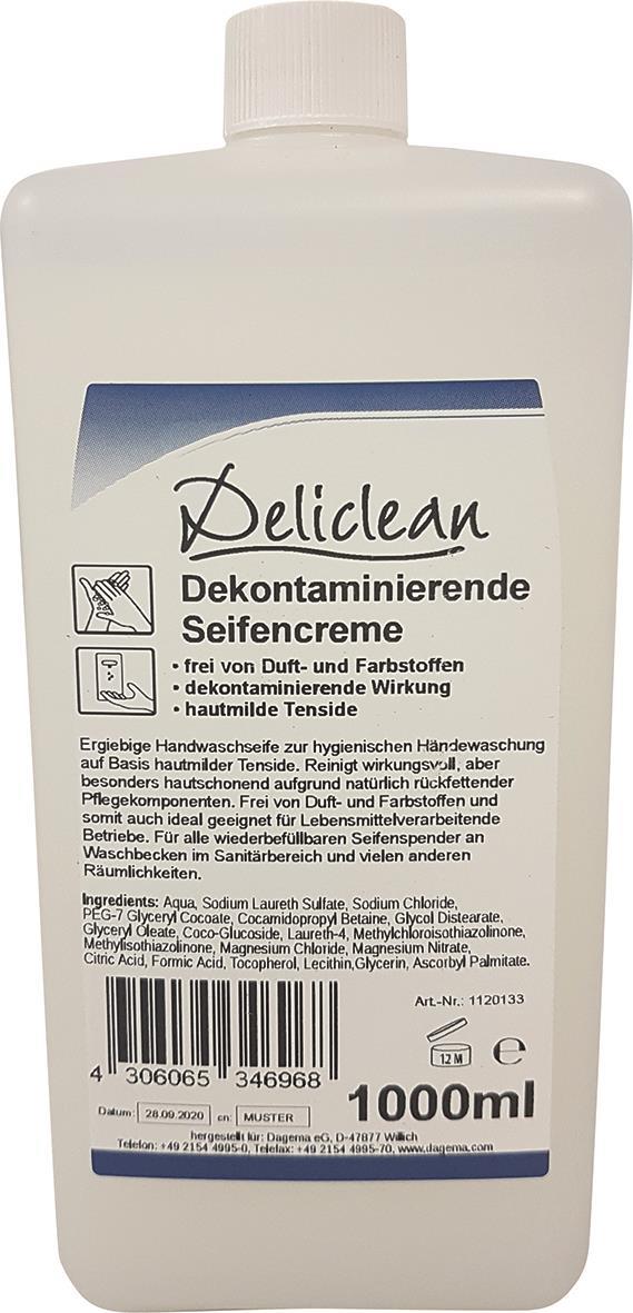 Hand - Seifencreme dekontaminierend für Seifenspender