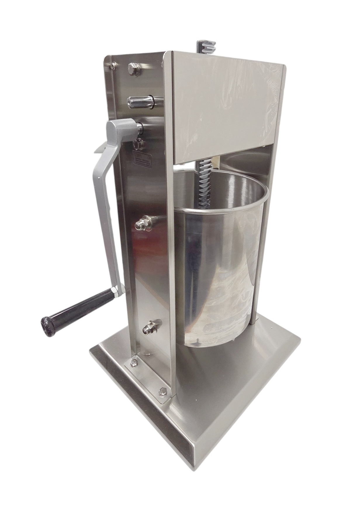 Edelstahl Wurstfüller 10 Liter inkl. 4 Edelstahltüllen
