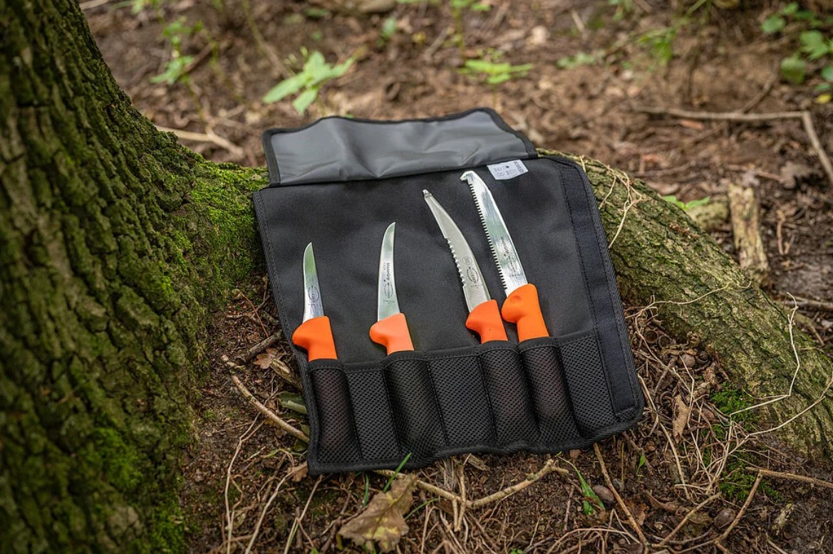 F. DICK Jagdmesser Set Textil-Rolltasche "Jagd", 4-tlg. (82061000)
