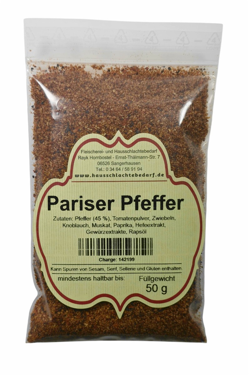 Pariser Pfeffer 50 g
