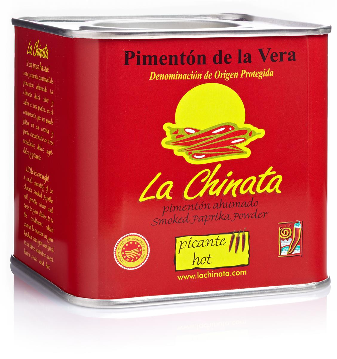 350 g geräucherter Paprika (scharf) - La-Chinata
