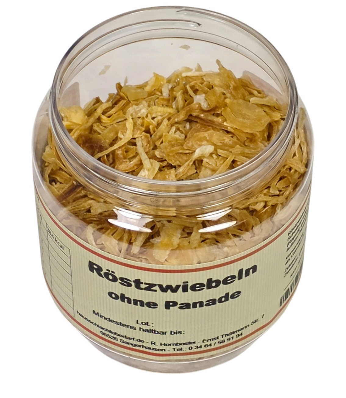 Röstzwiebel Crispy ohne Panade in Rapsöl geröstet