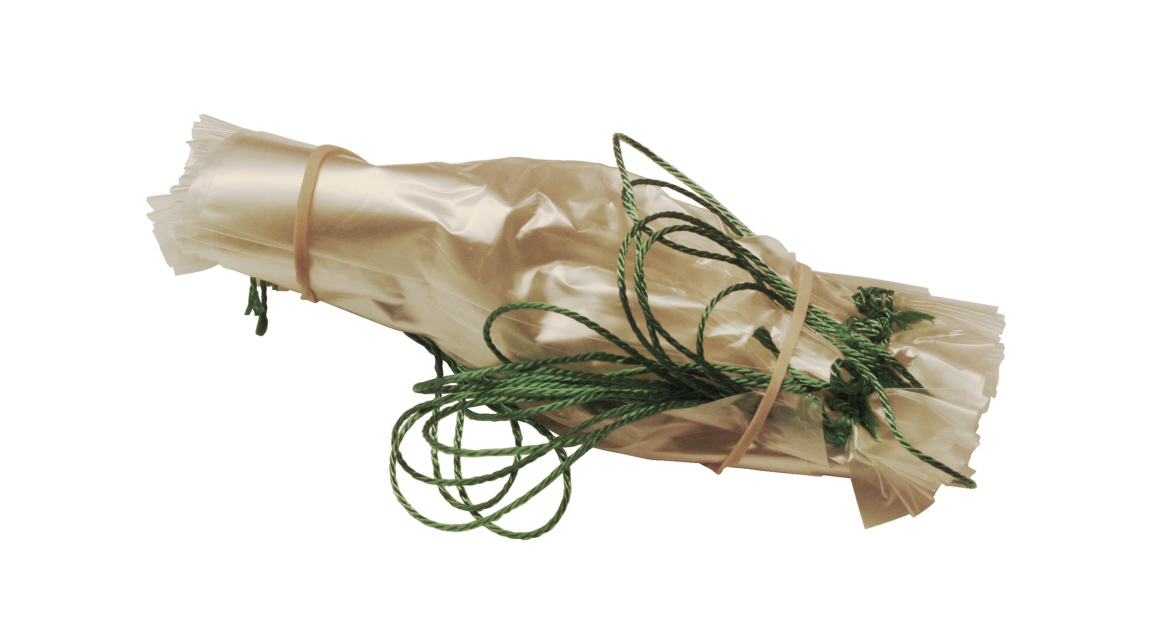 10 Stück Kunstdarm 40/18 "farblos" Nalo Schmaldarm - räucherbar