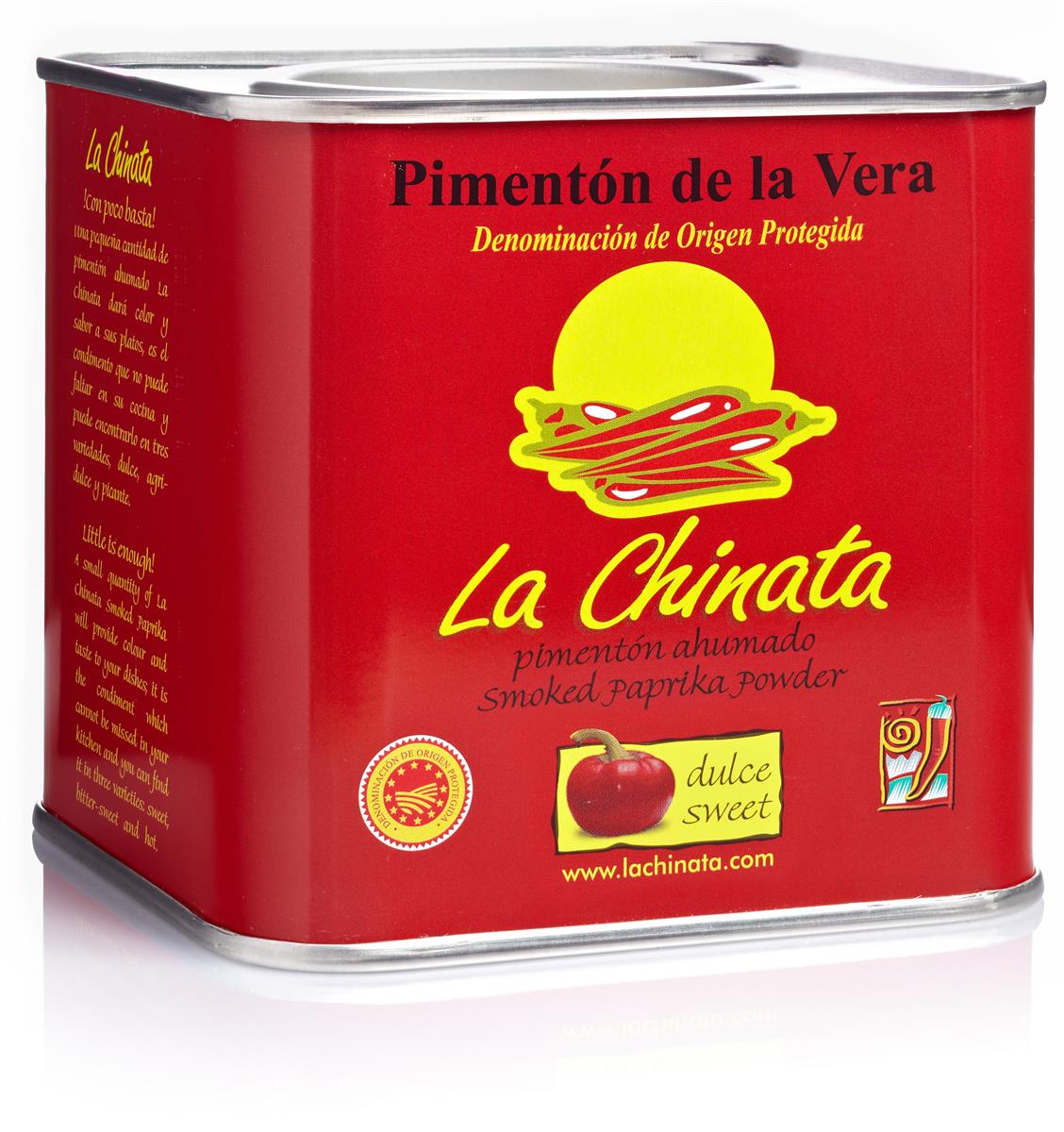 350 g geräucherter Paprika (süß, mild) - La-Chinata