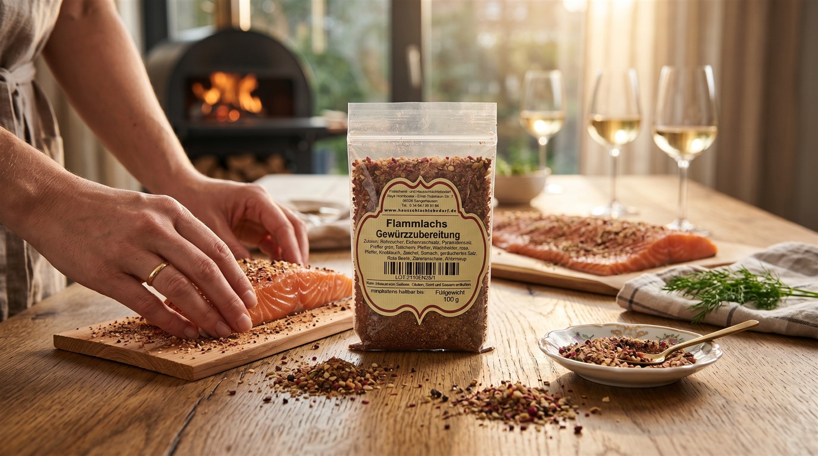 Flammlachs Würzmischung 100 g