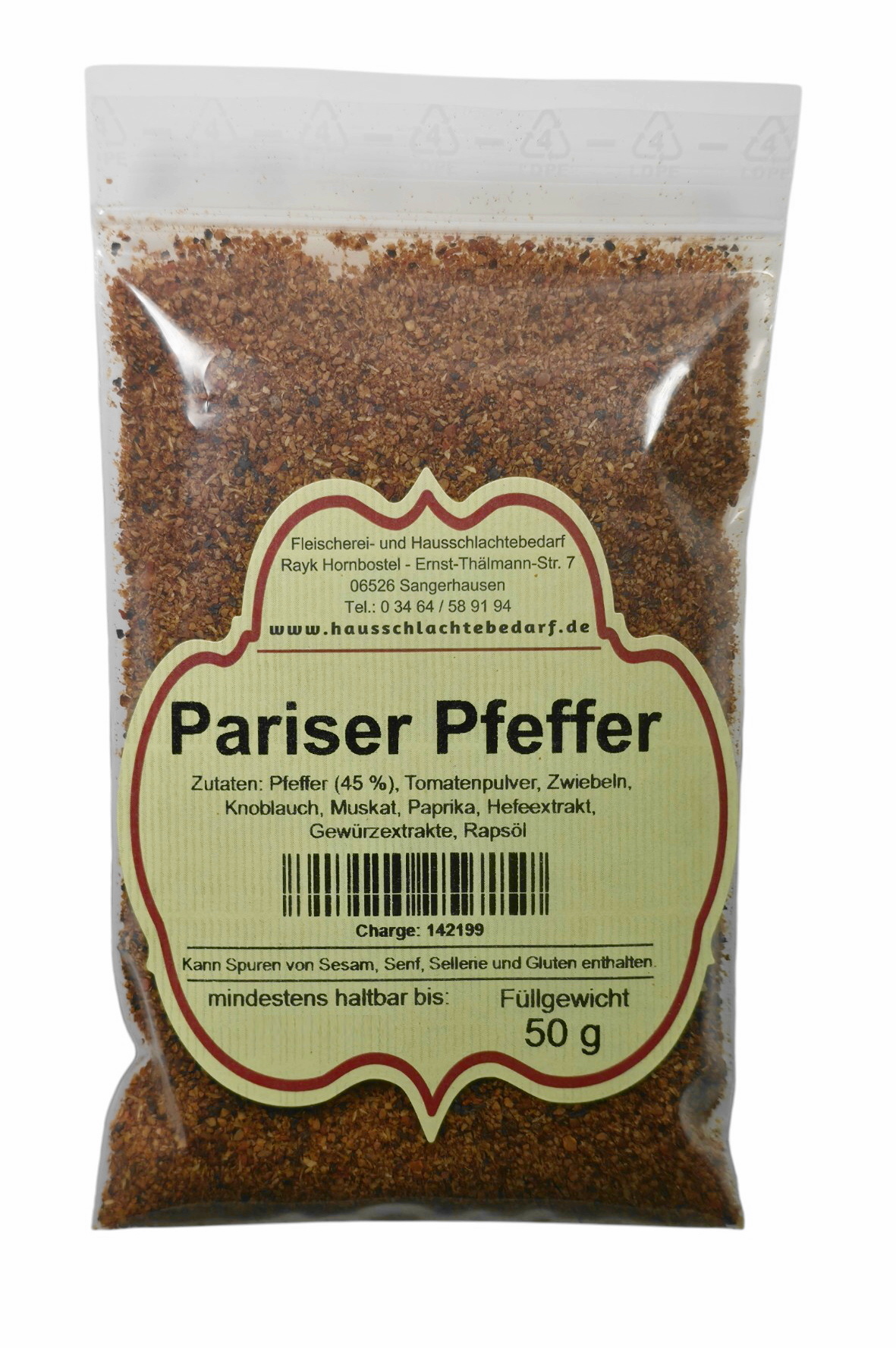 Pariser Pfeffer 50 g