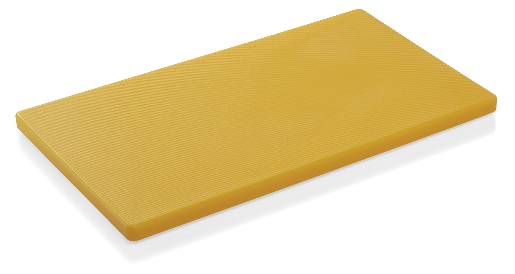 Schneidebrett aus Kunststoff - 60 x 40 x 2 cm in verschiedenen Farben Gelb