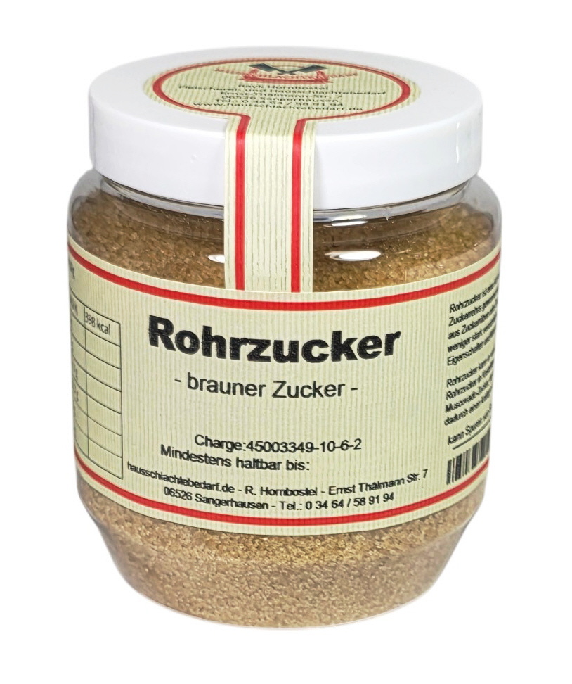 Rohrzucker - brauner Rohrohrzucker