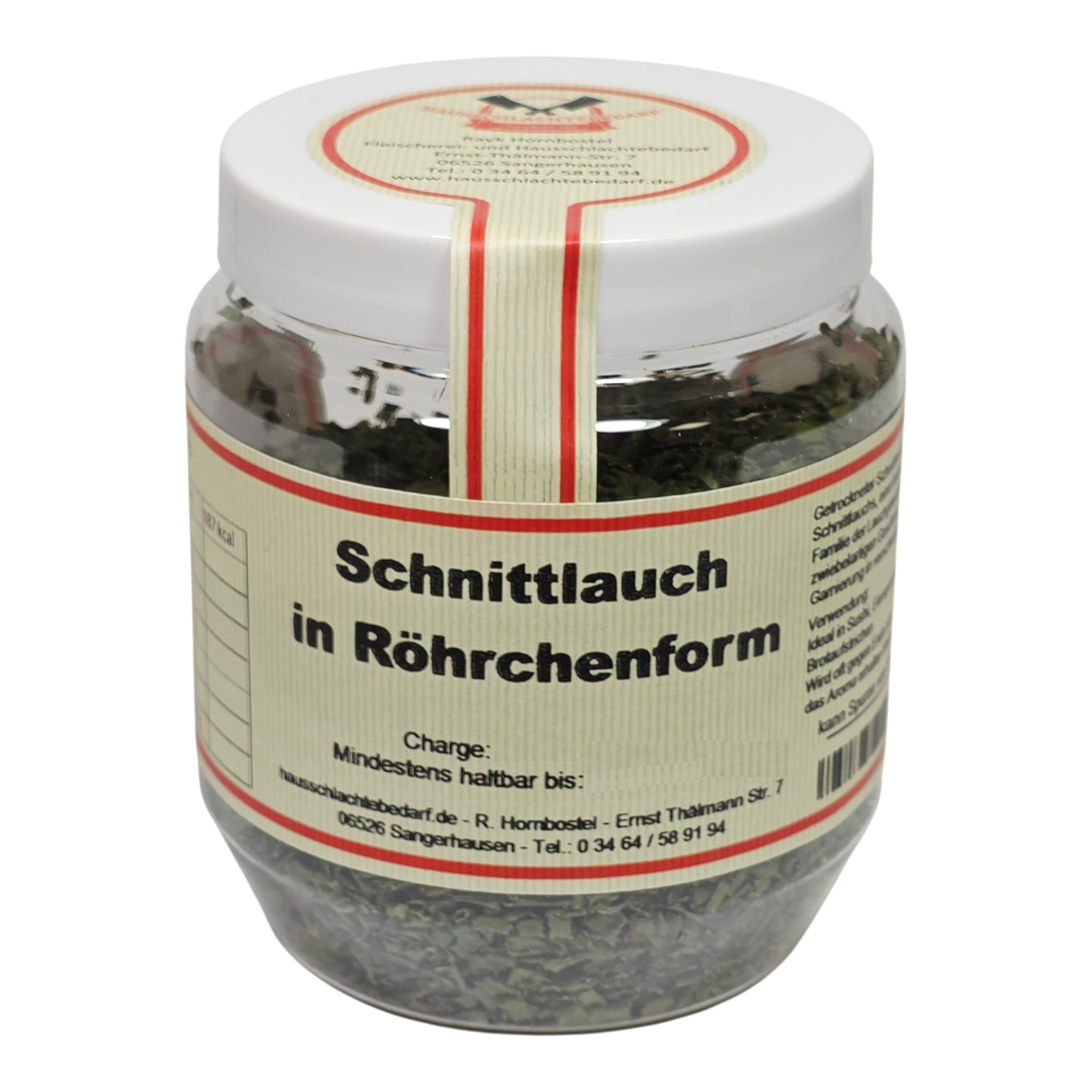 Schnittlauch in Röhrchenform