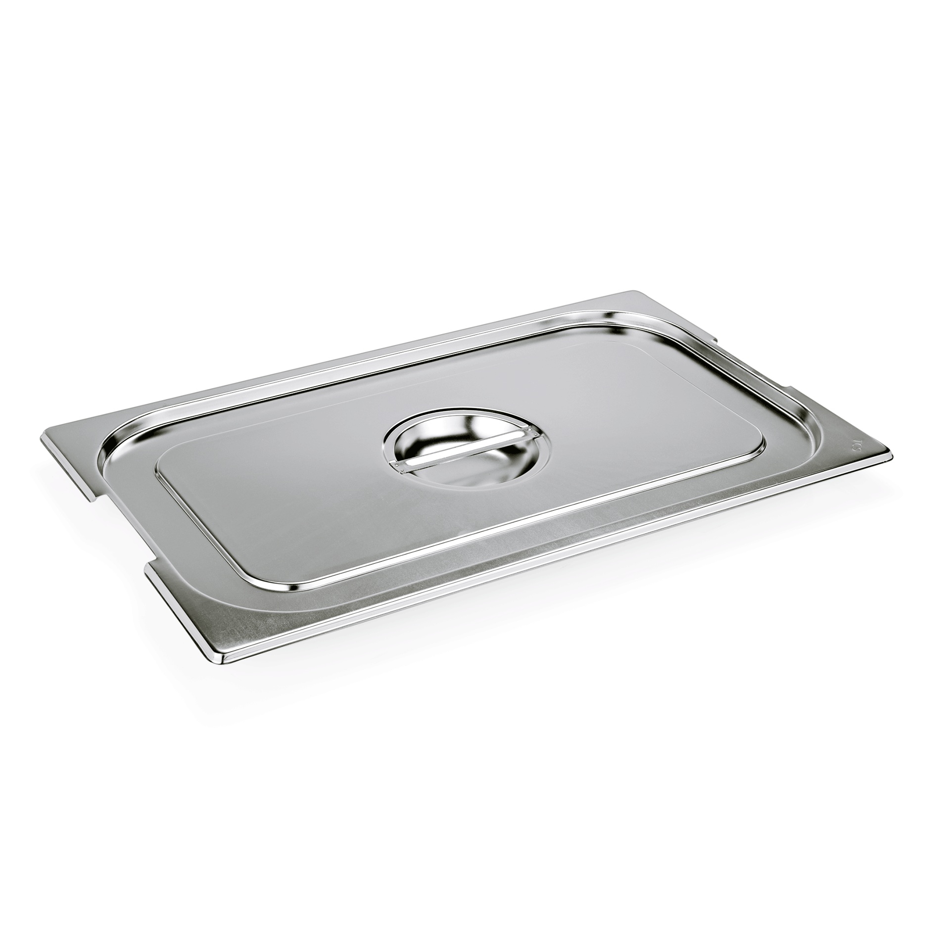 GN Deckel GN CORE 1/1, mit Griffaussparung, Chromnickelstahl