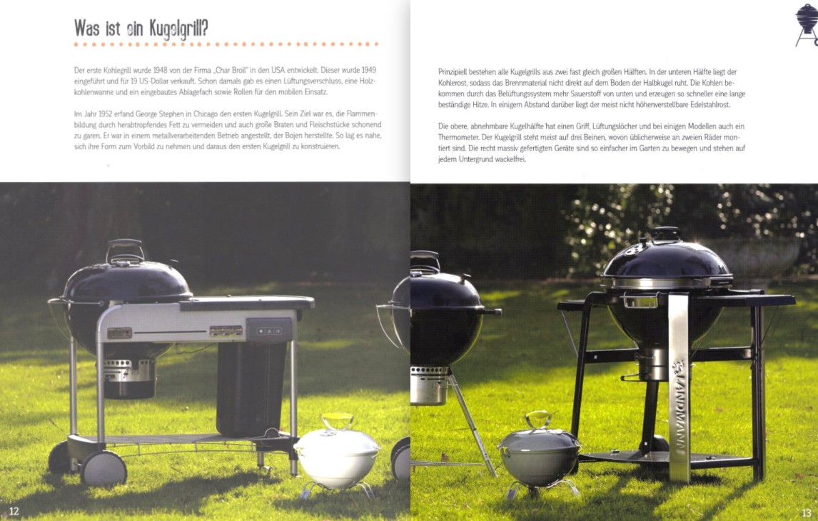 Das kleine Kugelgrill-Buch