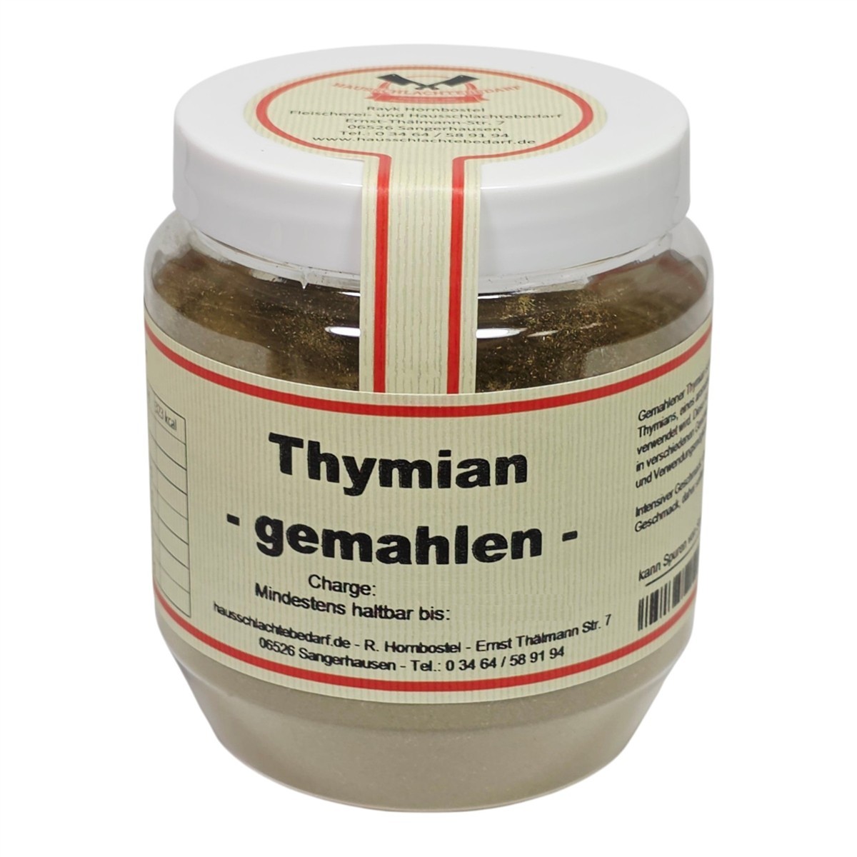 Thymian gemahlen 80 g