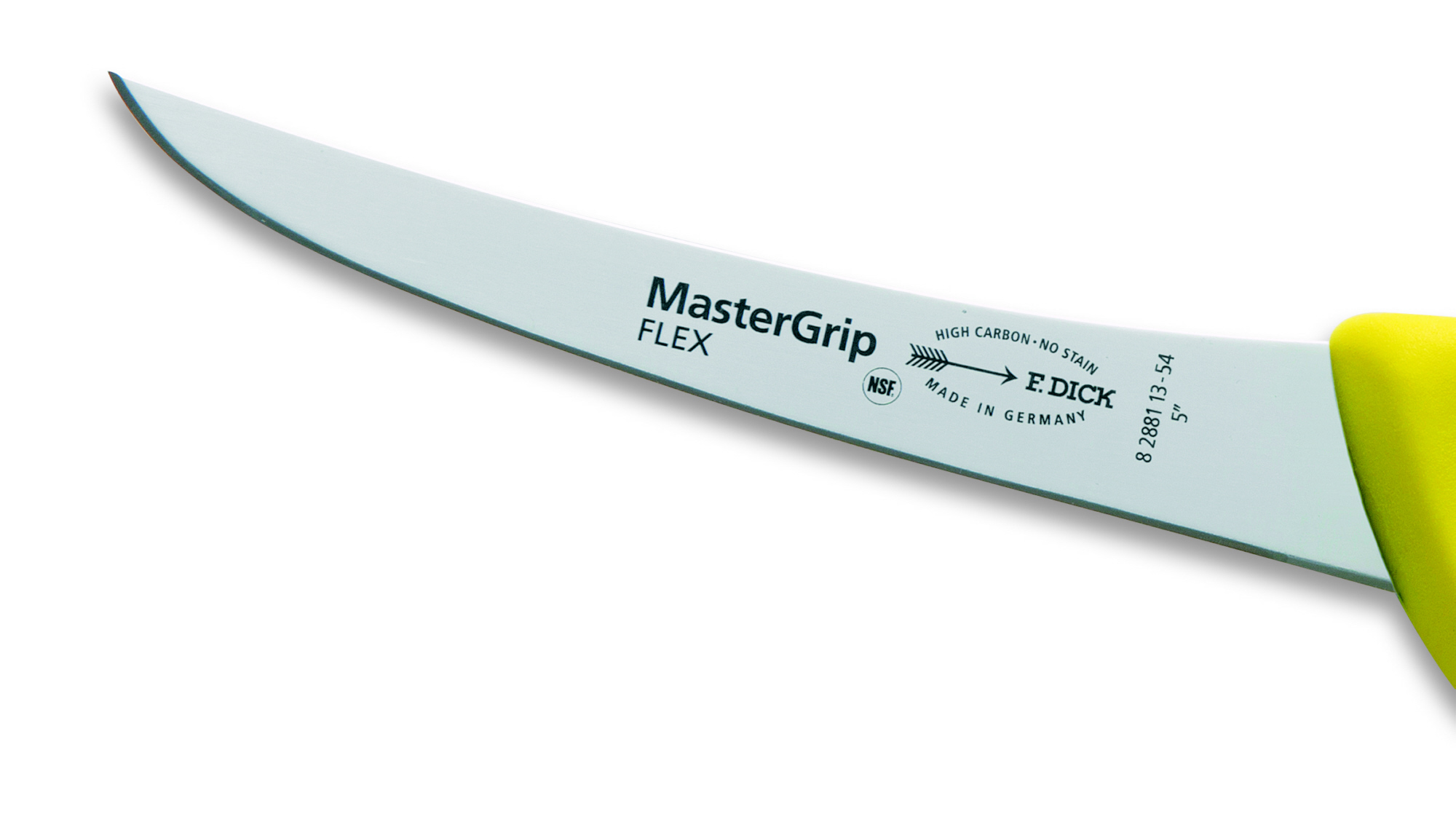 Dick Mastergrip Ausbeinmesser 13 cm gelb / gebogen (8.2881.13 - 54)