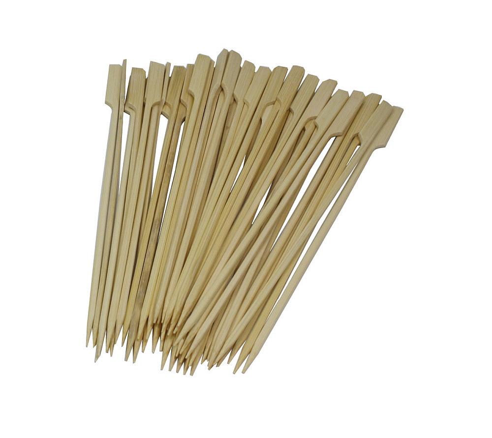 200 Stück Flaggenspiesse aus Bambus 200 mm - splitterfrei